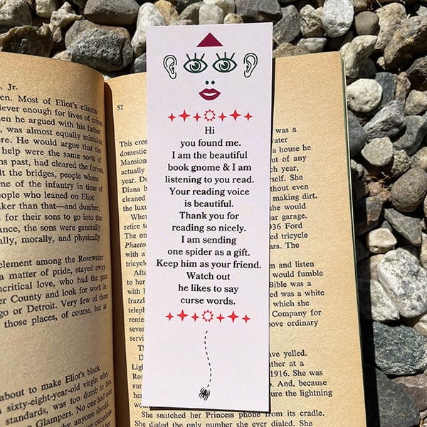 Image of Book Gnome Bookmark [set of five]