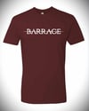 Barrage Logo T-Shirt | Dark Burgundy