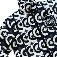 Image 3 of Signature Puffer Jacket - Gray