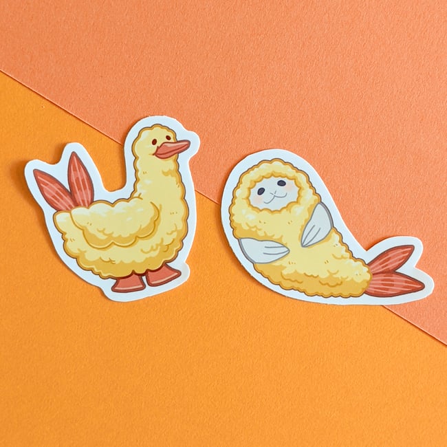 Tempuranimals Vinyl Stickers