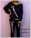 LEGGINGS & LONG SLEE TEE (SHEARS-DESIGN) / SM~4XL  / $22 & UP