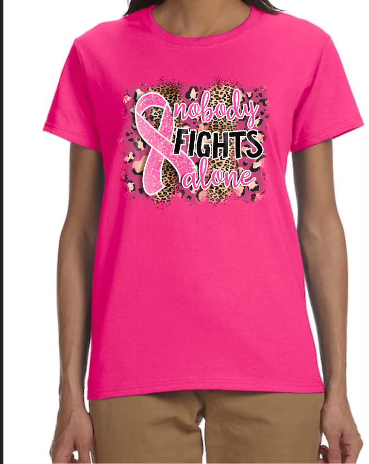 Image of Nobody Fight's Alone Tee
