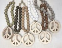 Image 3 of Mini Love Beads - PEACE SIGN