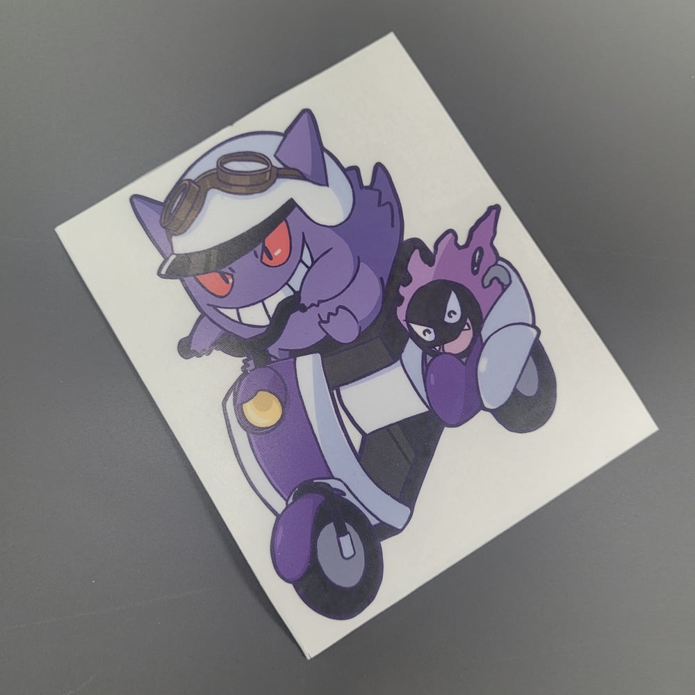 Image of Gengar gastly moped 