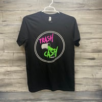 Image 2 of Trash To Cash Podcast Black T-Shirt