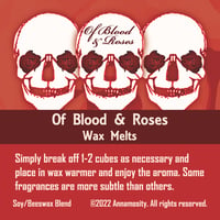Image 1 of Of Blood & Roses - Wax Melts