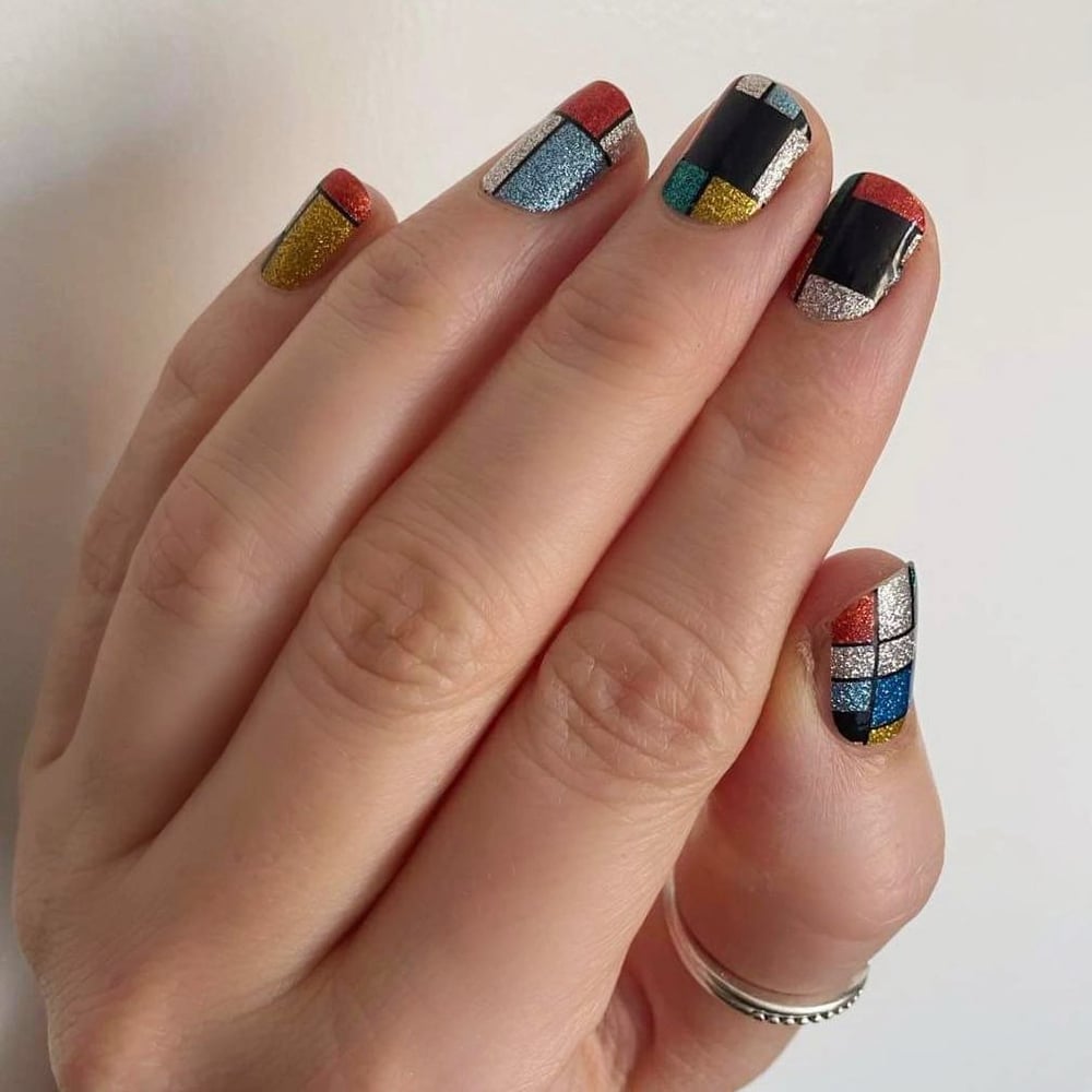 Patchwork Nail Polish Strip