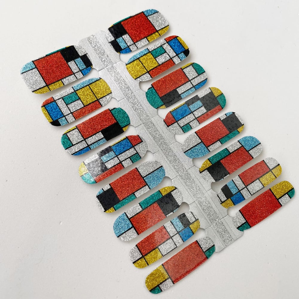 Patchwork Nail Polish Strip