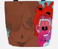 Image 1 of EAT UR HEART OUT TOTE