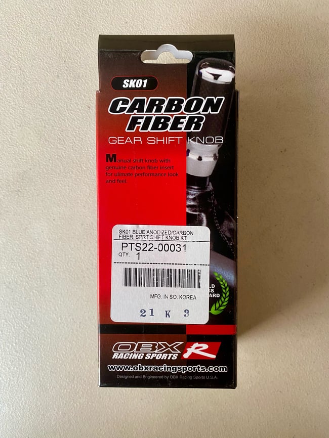 Toyota Genuine x OBX Shift Knob 