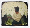WOMAN WITH CALLA LILLIES Art Scarf by DIEGO RIVERA