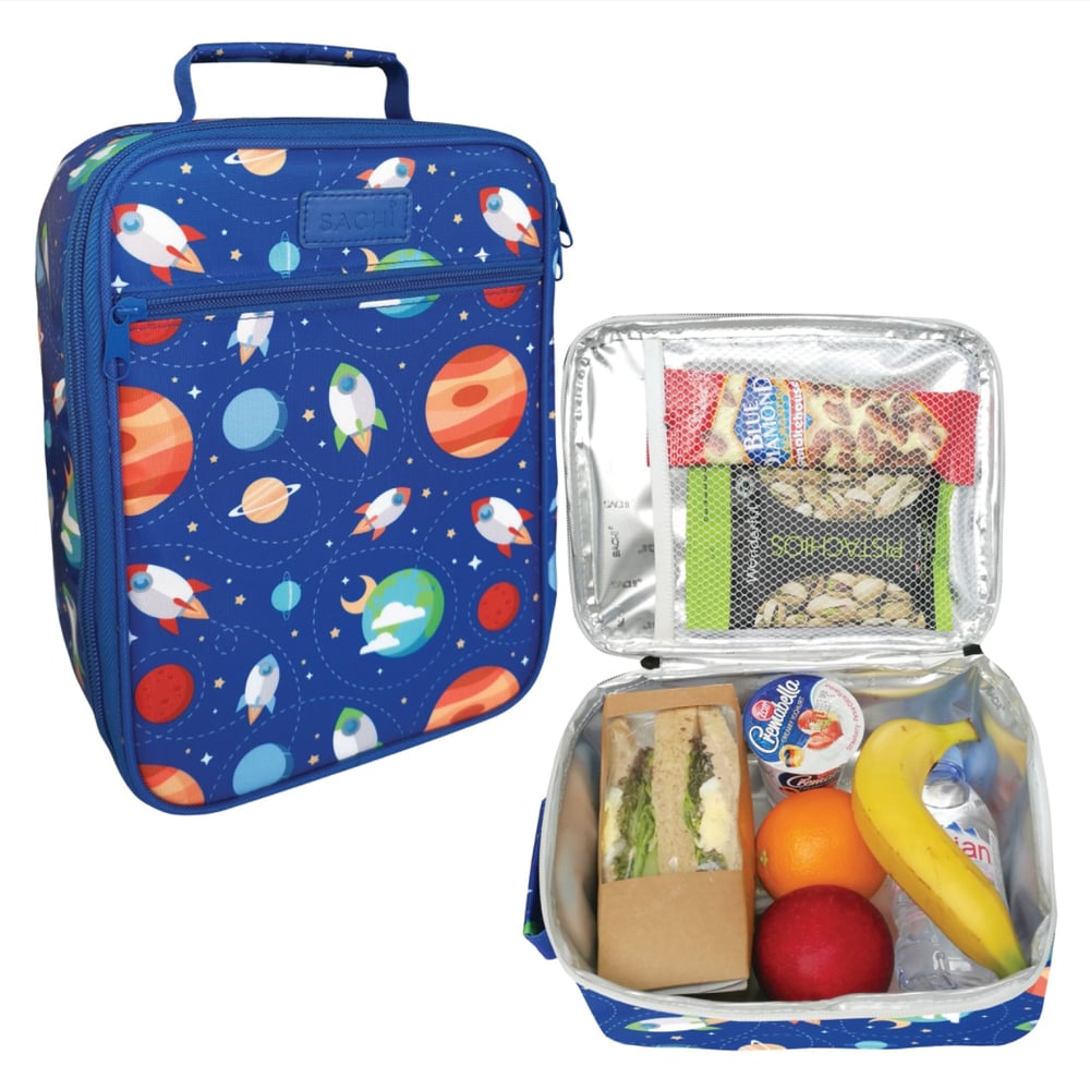 Sachi Insulated Lunch Bag Tote Outer Space