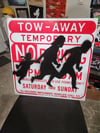 Tow Away DREW sign