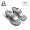 Pink Detachable Bow Flip-flops