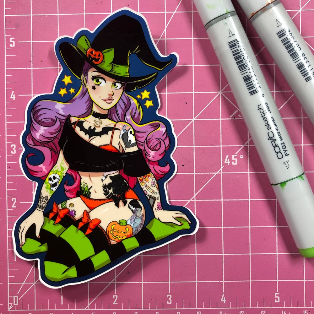 Witchy Fan Girl sticker
