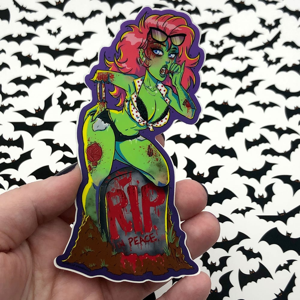 "R.I.P.... in peace" Sticker