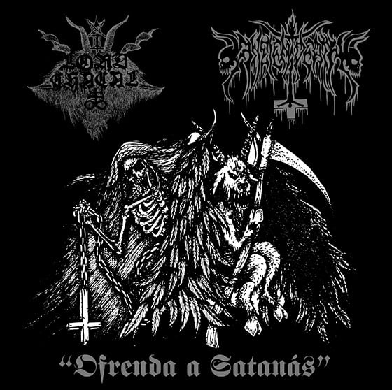 Image of LORD CHACAL / ANCIENT DEATH - Ofrenda A Satás Split CD