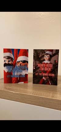 Image 4 of Elf on a shelf rhyming letter/card