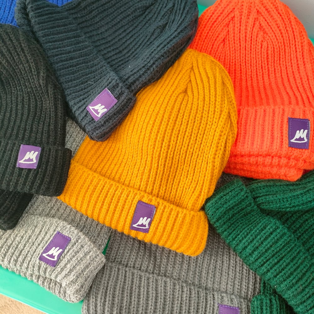 Image of Sailor Beanies (Purple Labels)