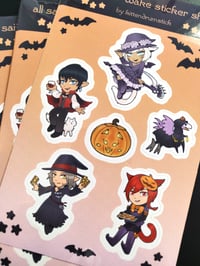 Image 1 of FFXIV Halloween Sticker Sheet