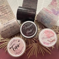 Image 1 of TAD The Amazing Devil Inspired Washi Tape 50 mm Wide || Fair || Inkpot Gods || Blossoms