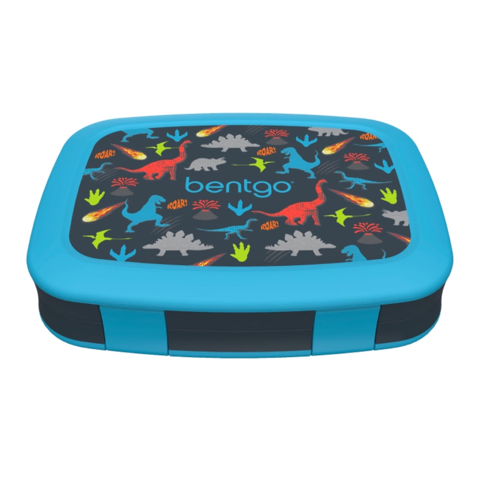 Bentgo Kids Prints Leak-Proof Bento Lunch Box Dinosaurs