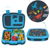 Image 1 of Bentgo Kids Prints Leak-Proof Bento Lunch Box Dinosaurs