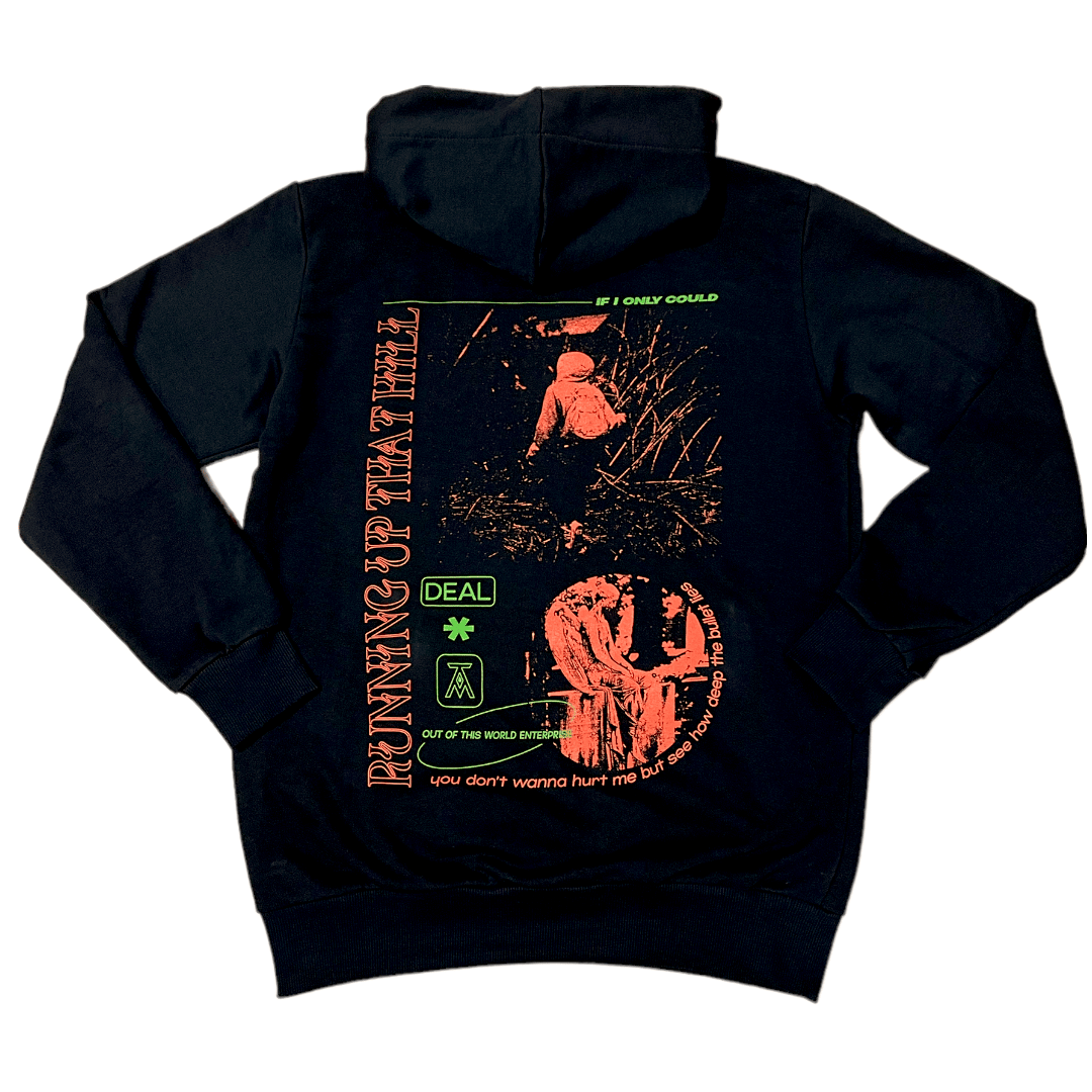Image of Running up that hill - hoodie