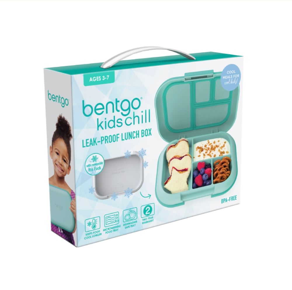 Bentgo Kids Chill Leak-Proof Bento Lunch Box Aqua