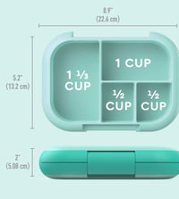 Image 5 of Bentgo Kids Chill Leak-Proof Bento Lunch Box Aqua
