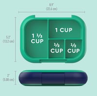 Image 3 of Bentgo Kids Chill Leak-Proof Bento Lunch Box Green / Royal