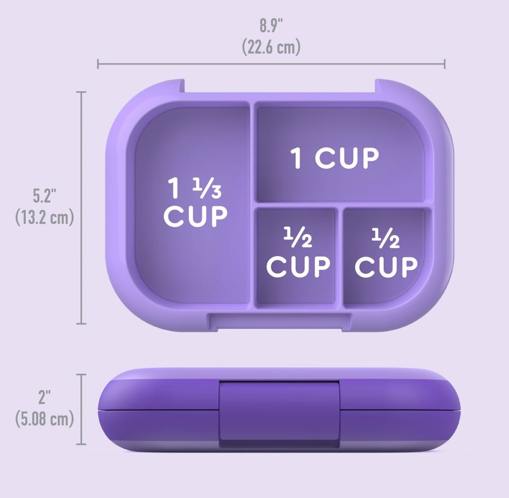 Bentgo Kids Chill Leak-Proof Bento Lunch Box Purple