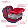 Bentgo Kids Chill Leak-Proof Bento Lunch Box Red / Royal