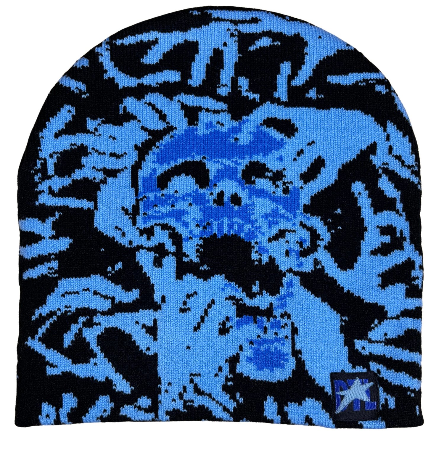 Image of Black and Blue Skully