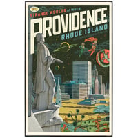 Image 4 of Strange Worlds of When Providence Series 3 – 11 x 17 Framed, Set of 4