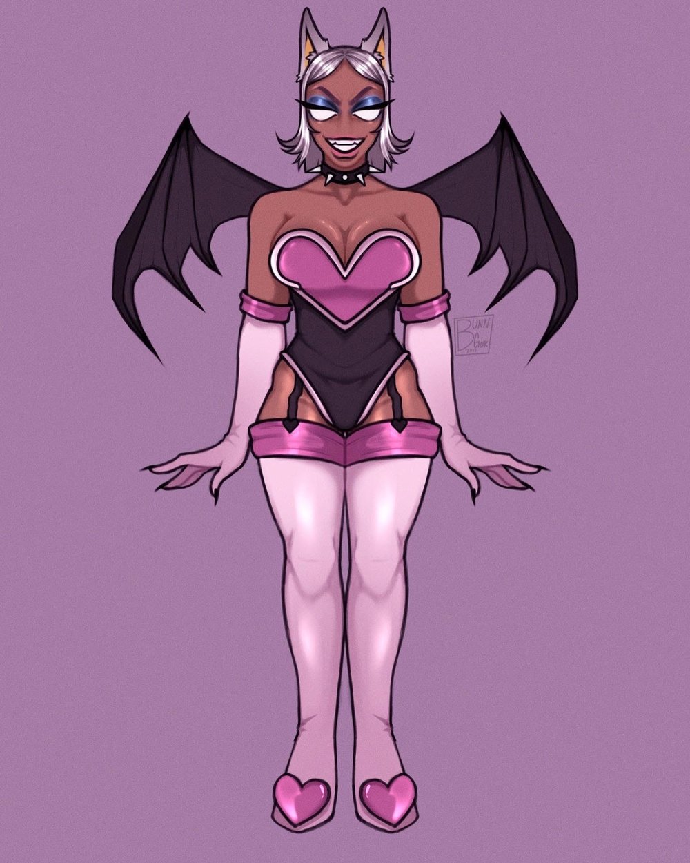 Image of Rouge the Bat Print (Pre-Order)