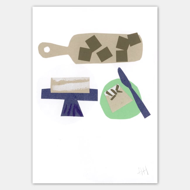 Cakes at Applaud Coffee Giclée Print