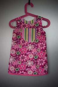 Image of The Everyday Reversible Dress - Candy Stripe