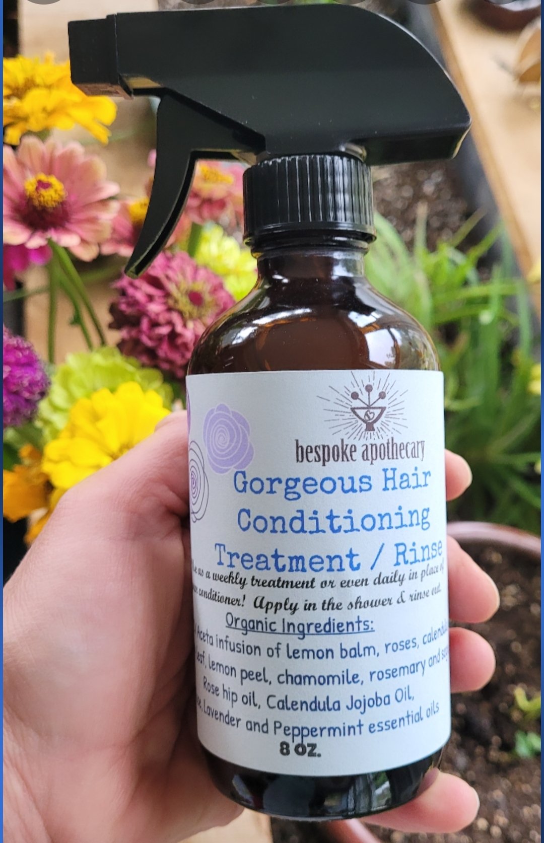 Image of 8 oz. Gorgeous Hair Treatment and Rinse - Larger size & now in a spray bottle!