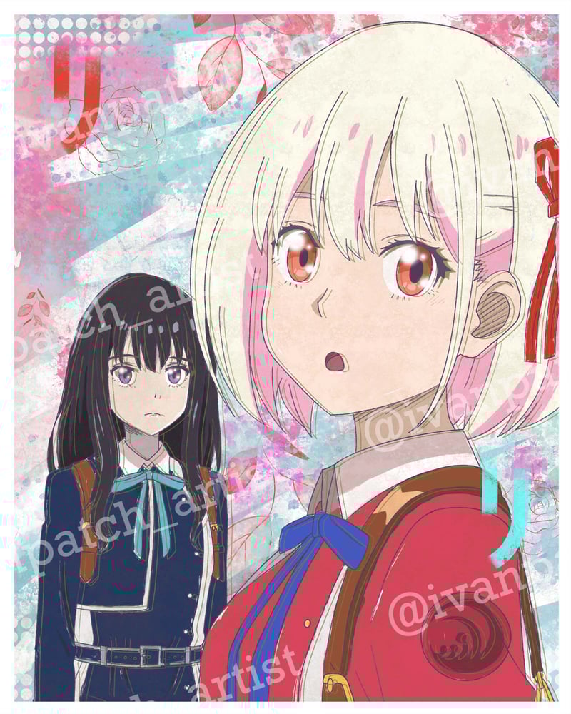 Image of 2 Lycoris -Digital Illustrations