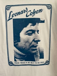 Image 2 of Leonard Cohen t-shirt