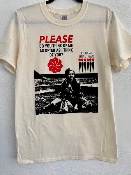Image of Richard Brautigan t-shirt