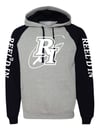 Monogram Logo Grey/Black Hoodie