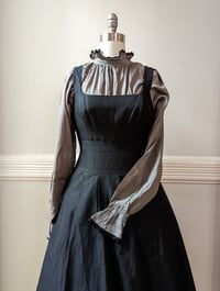 Image 2 of Grey V1 Darcy Linen-Blend Blouse