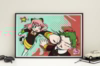 Image 1 of Anya Super Punch Art Print