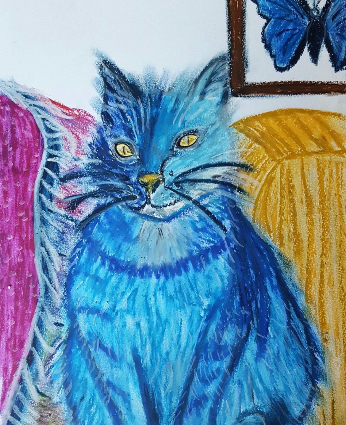 Image of Feeling Blue Kittay Print