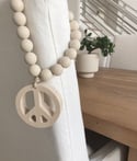 Mini Love Beads - PEACE SIGN