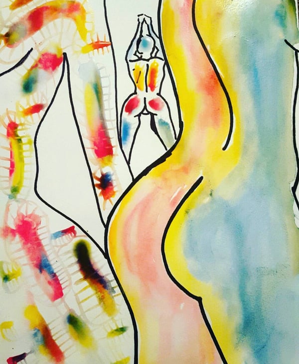 Image of Booty Print