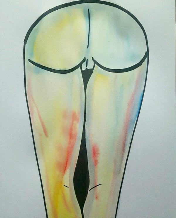 Image of Bend Ova Print