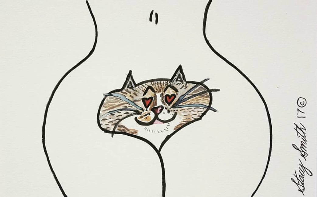 Image of Smitten Kitten Print